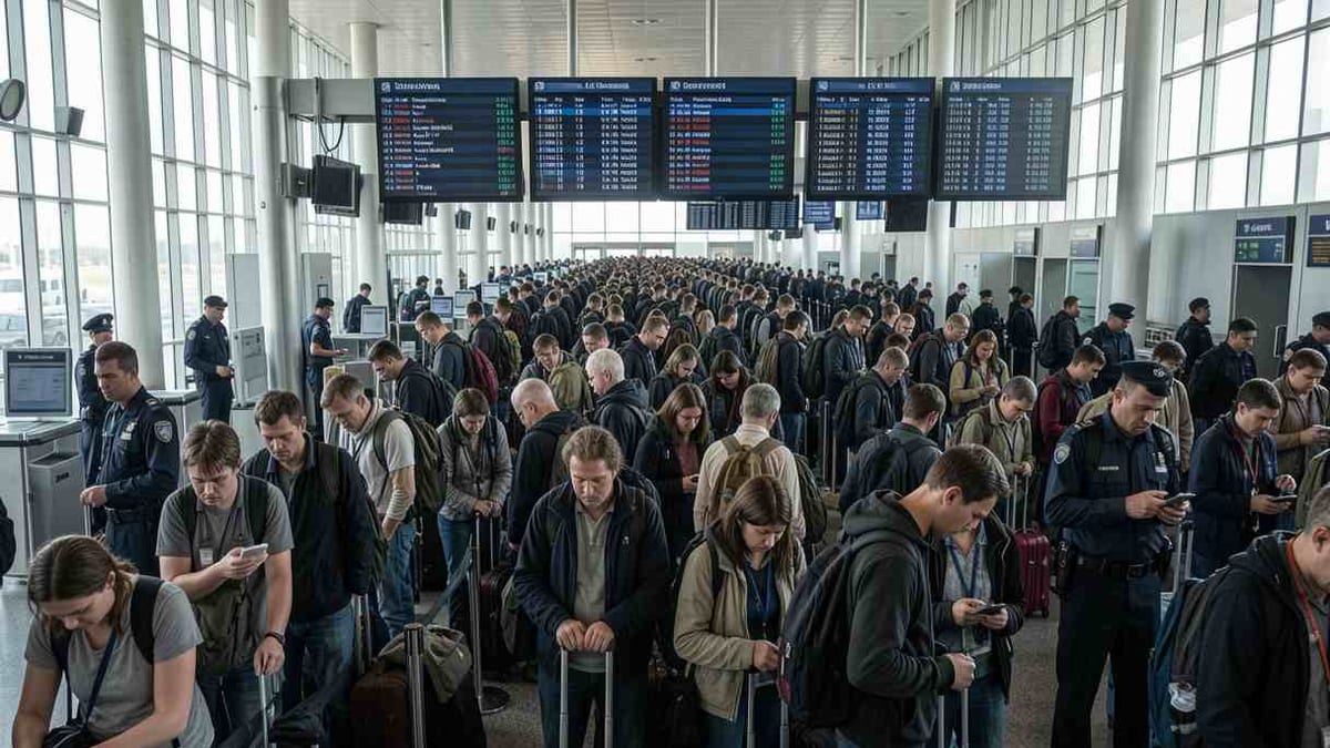 Texas airports hit by shutdown-fueled TSA wait time surge