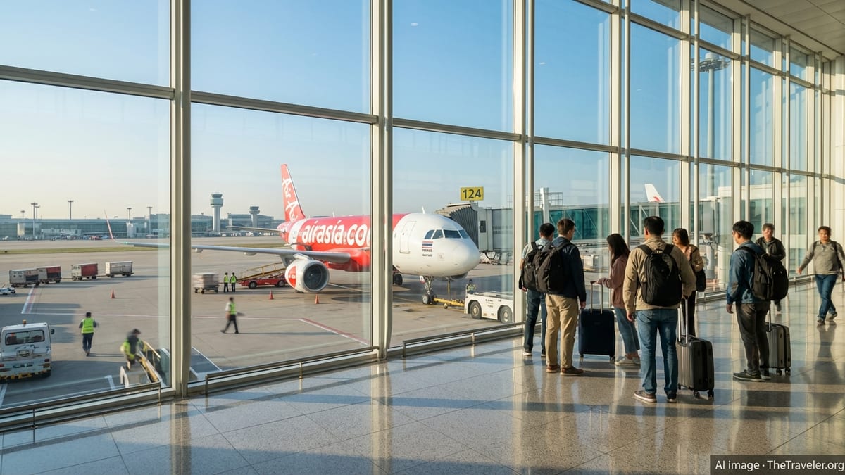 Thai AirAsia Shifts Seoul Flights, Boosts Thai Hubs