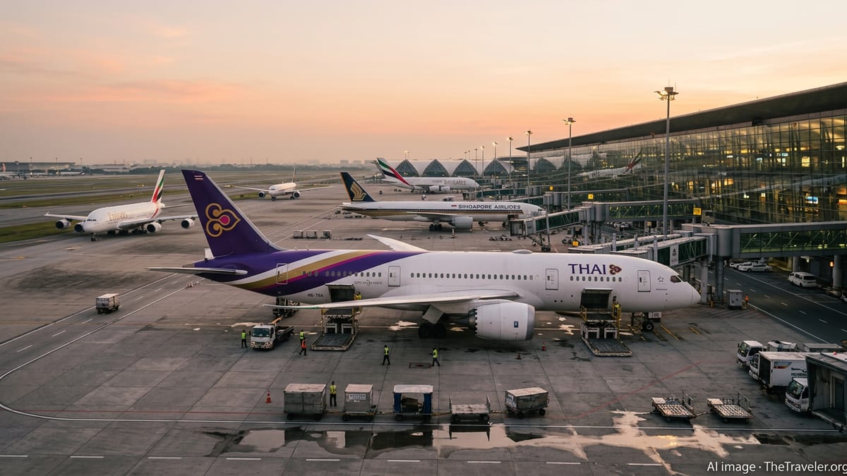 Thai Airways Leases 10 Boeing 787-8s to Power Global Comeback