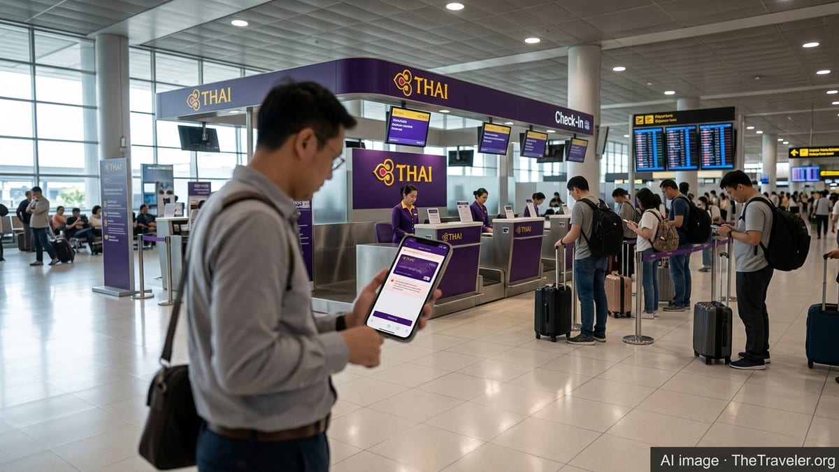Thai Airways Check-In Glitch Frustrates Frequent Flyers
