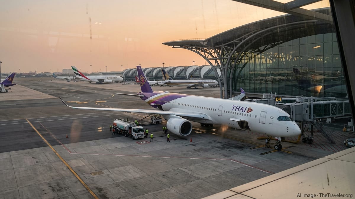 Middle East Crisis Sends Jet Fuel Soaring, Squeezing Thai Airways