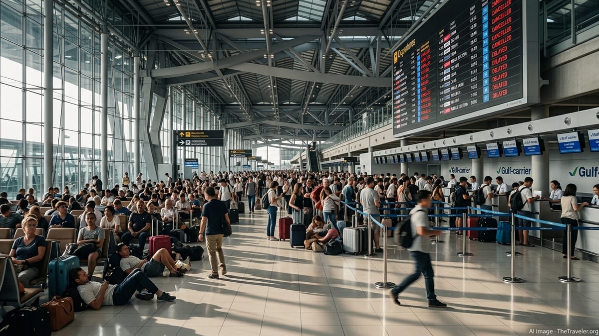 Flight Cancellations Snarl Routes Between Thailand, Doha and Tel Aviv