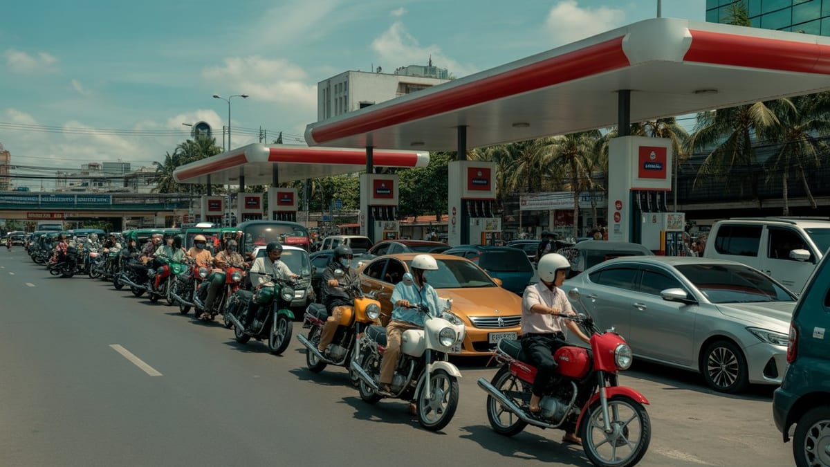Thailand Fuel Strains Disrupt Road Trips and Border Travel