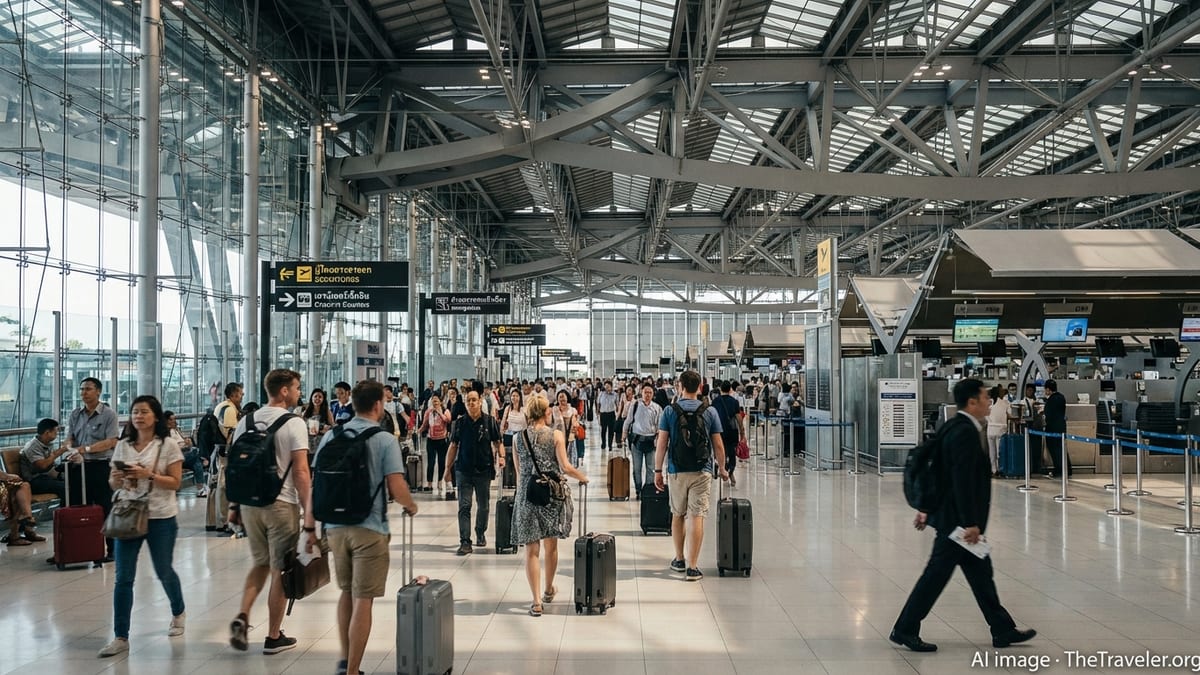 Thailand Hikes International Airport Fees, Raising Travel Costs