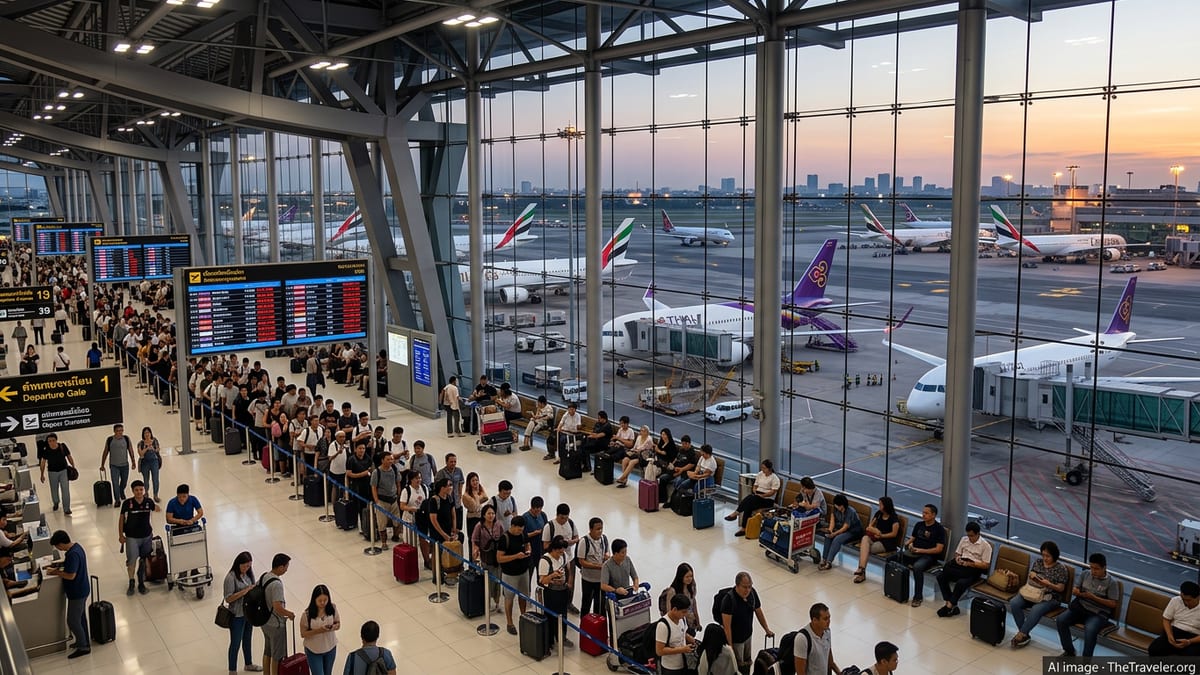 Thailand Travel Hit as Middle East Airspace Crisis Sends Fares Soaring