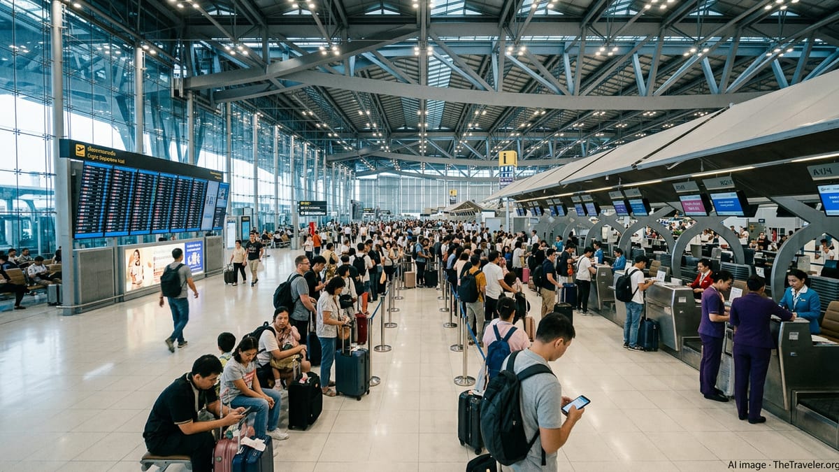 Thailand Sends Home 40,000 Tourists After Airspace Turmoil