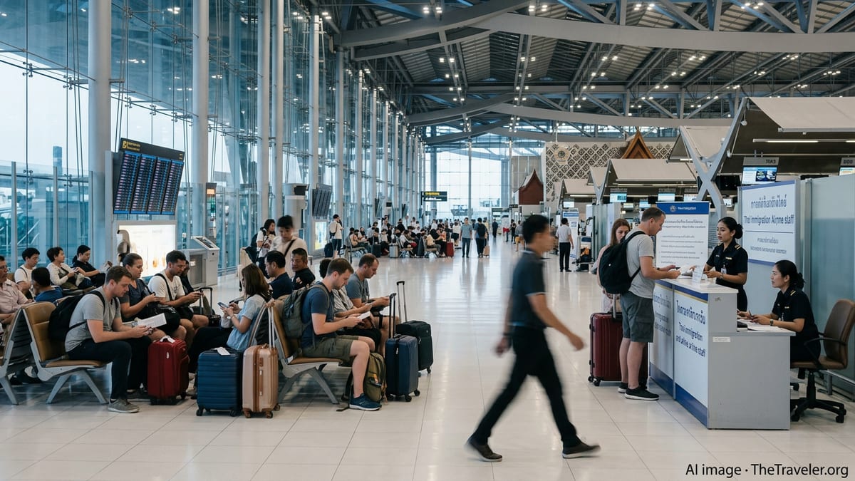 Thailand Waives Overstay Fines as Middle East Turmoil Strands Tourists