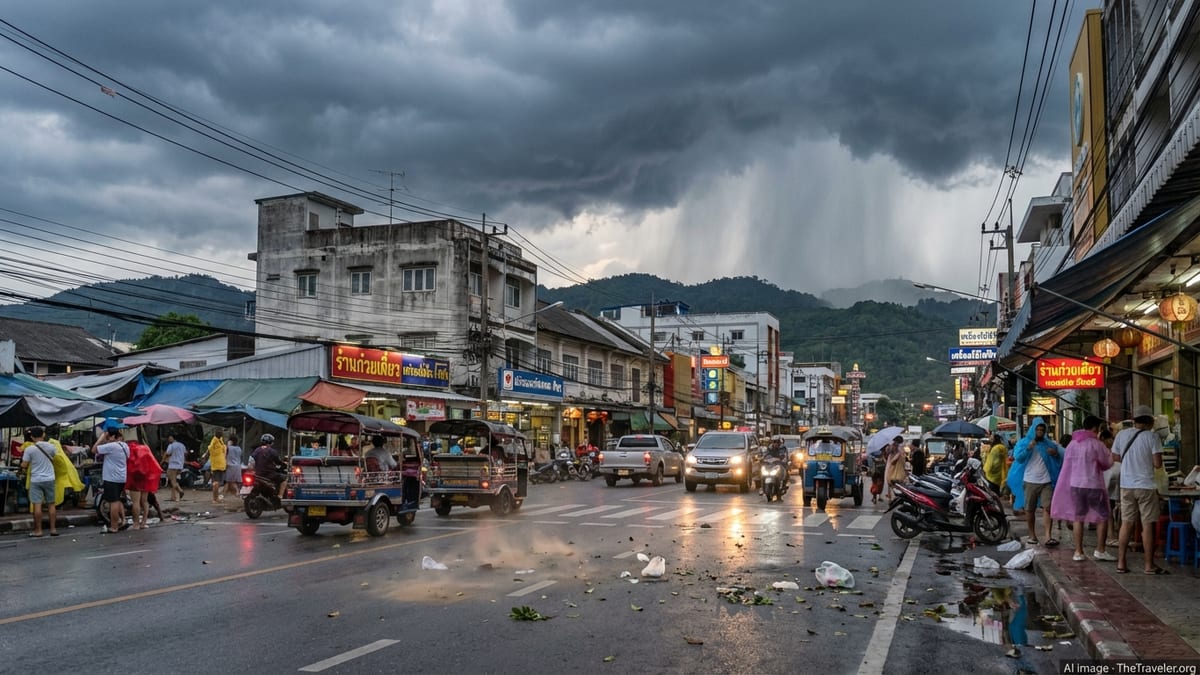 Thailand Issues Summer Storm Alert for Upper Regions