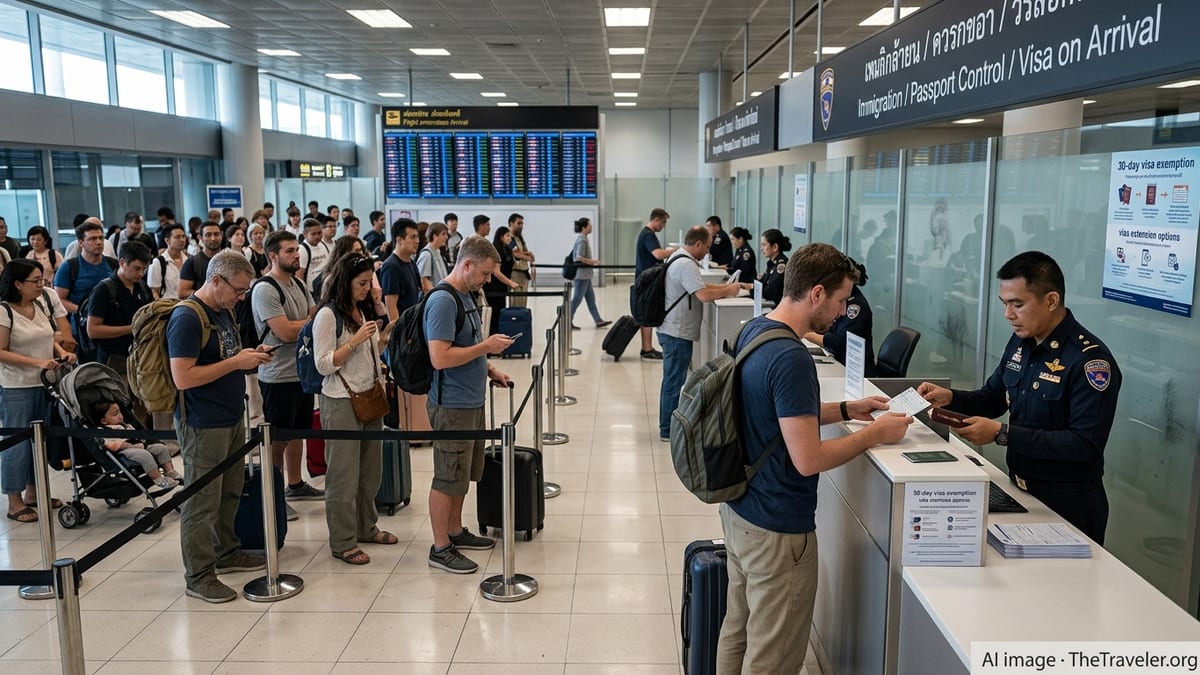 Thailand Weighs Cutting Visa-Free Stay to 30 Days