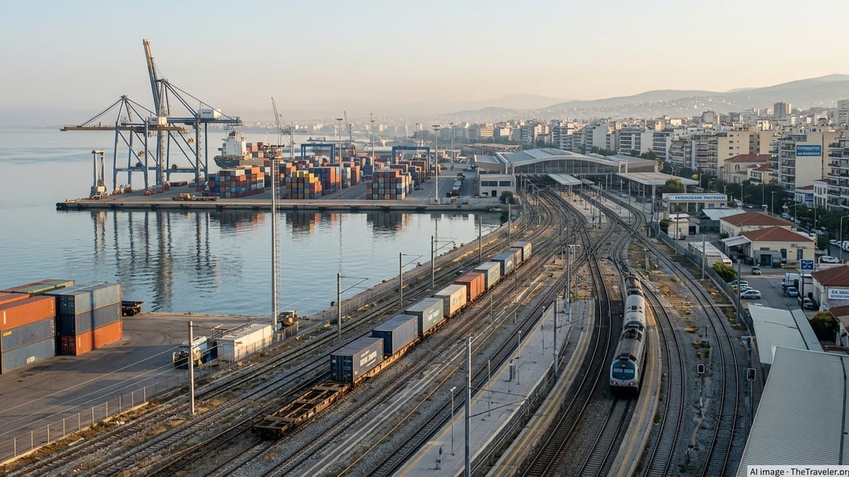 Thessaloniki Emerges as Billion-Euro Rail Gateway for Europe