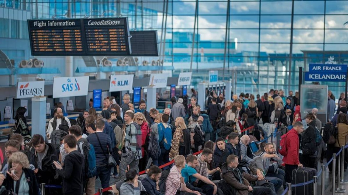 Thousands Stranded as Flight Chaos Ripples Across Europe