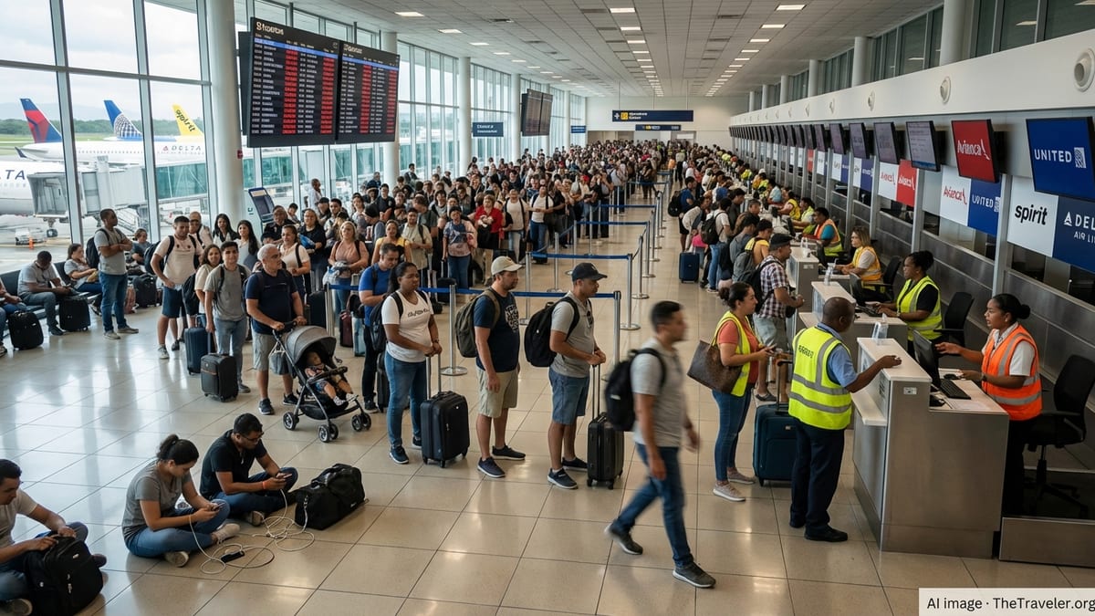 Flight Chaos Strands Hundreds at Panama’s Tocumen Airport