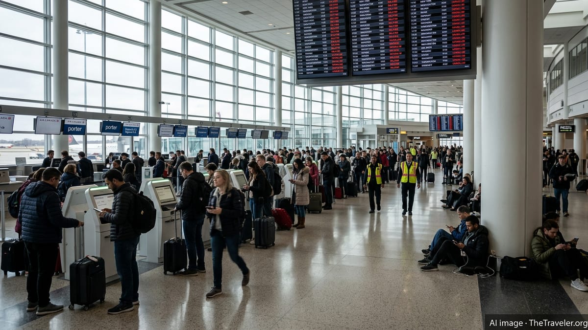 Toronto Pearson Disruptions Ripple to Major U.S. Gateways