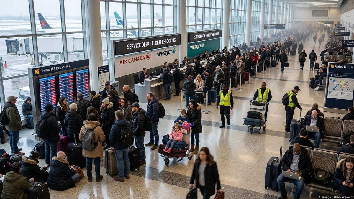 Flight Chaos at Toronto Pearson Disrupts Global Routes