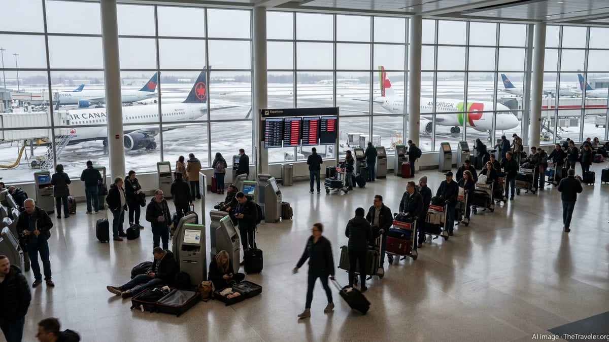 Storm Triggers Major Cancellations at Toronto Pearson
