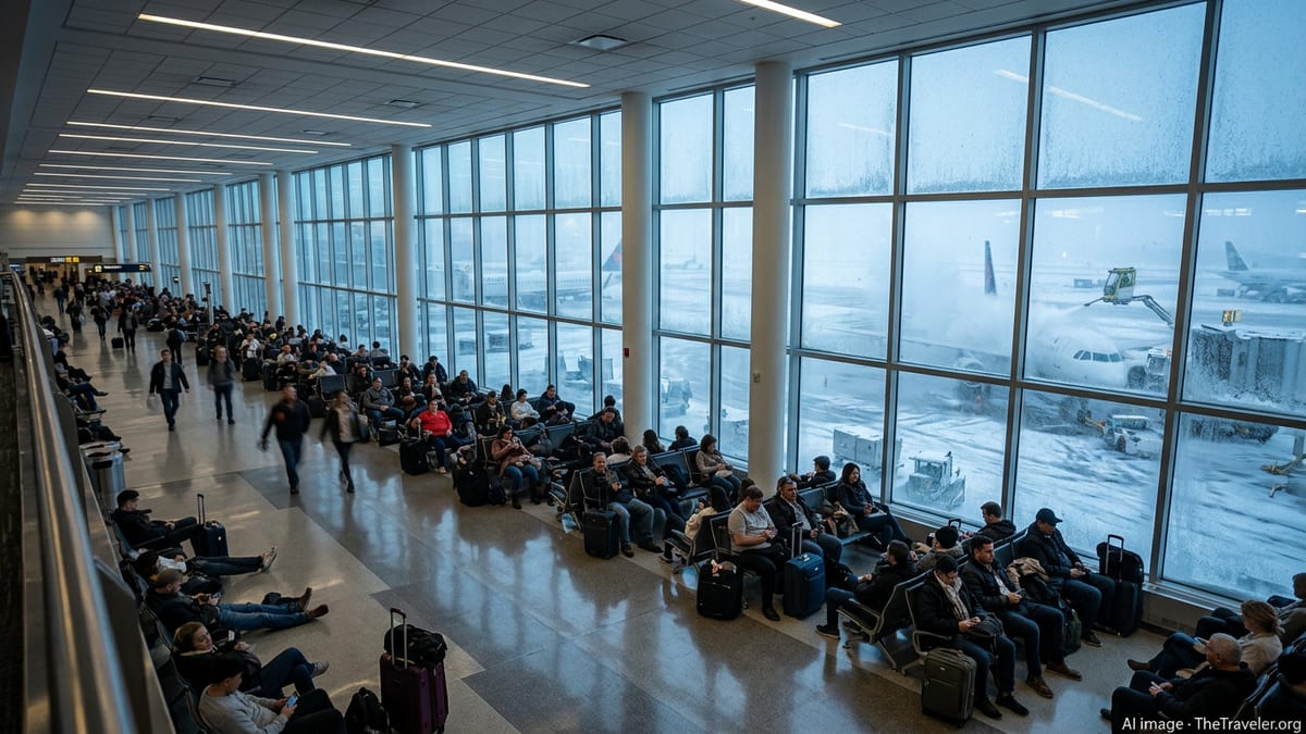Weather Chaos Strands Thousands at Toronto Pearson