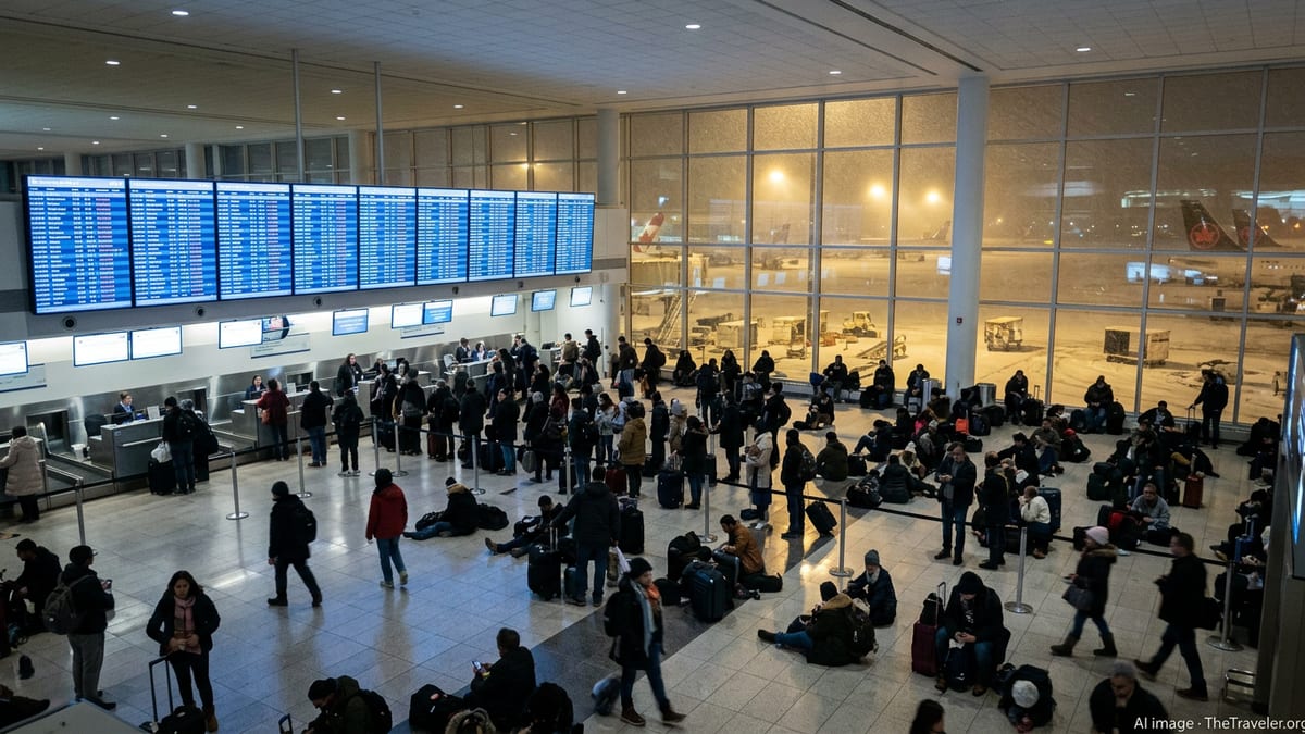 Weather Chaos at Toronto Pearson Strands Thousands of Travelers