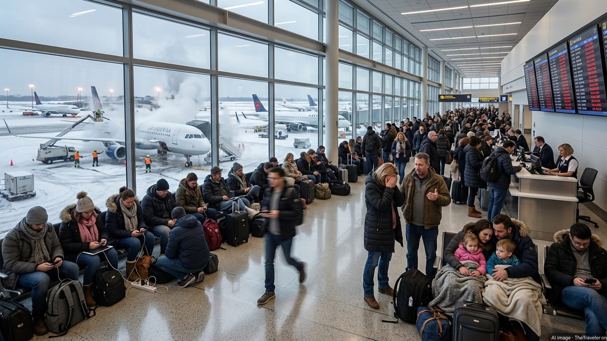 Storm Chaos Triggers Major Flight Disruptions at Toronto Pearson