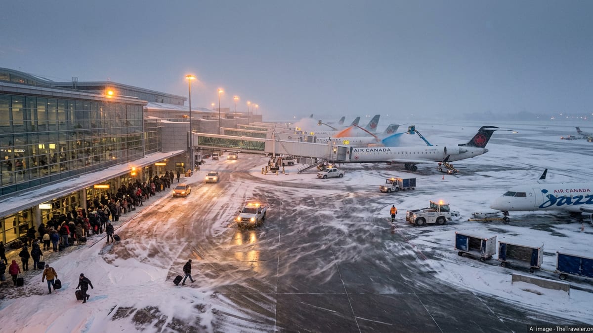 Late Winter Storm Triggers Major Flight Chaos in Toronto
