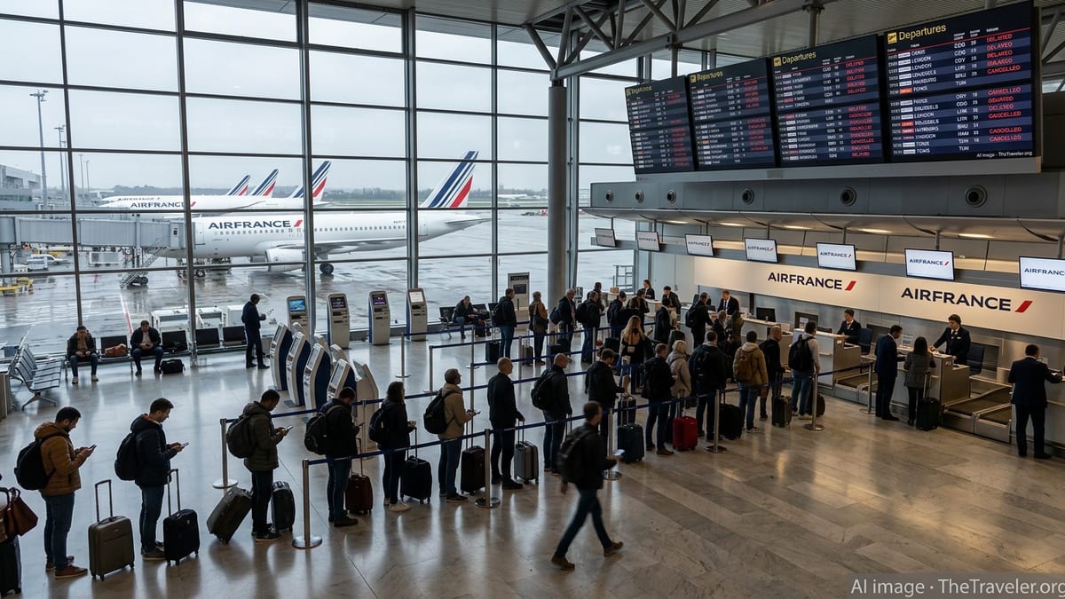 Air France Disruptions Snarl Key Routes at Toulouse Airport