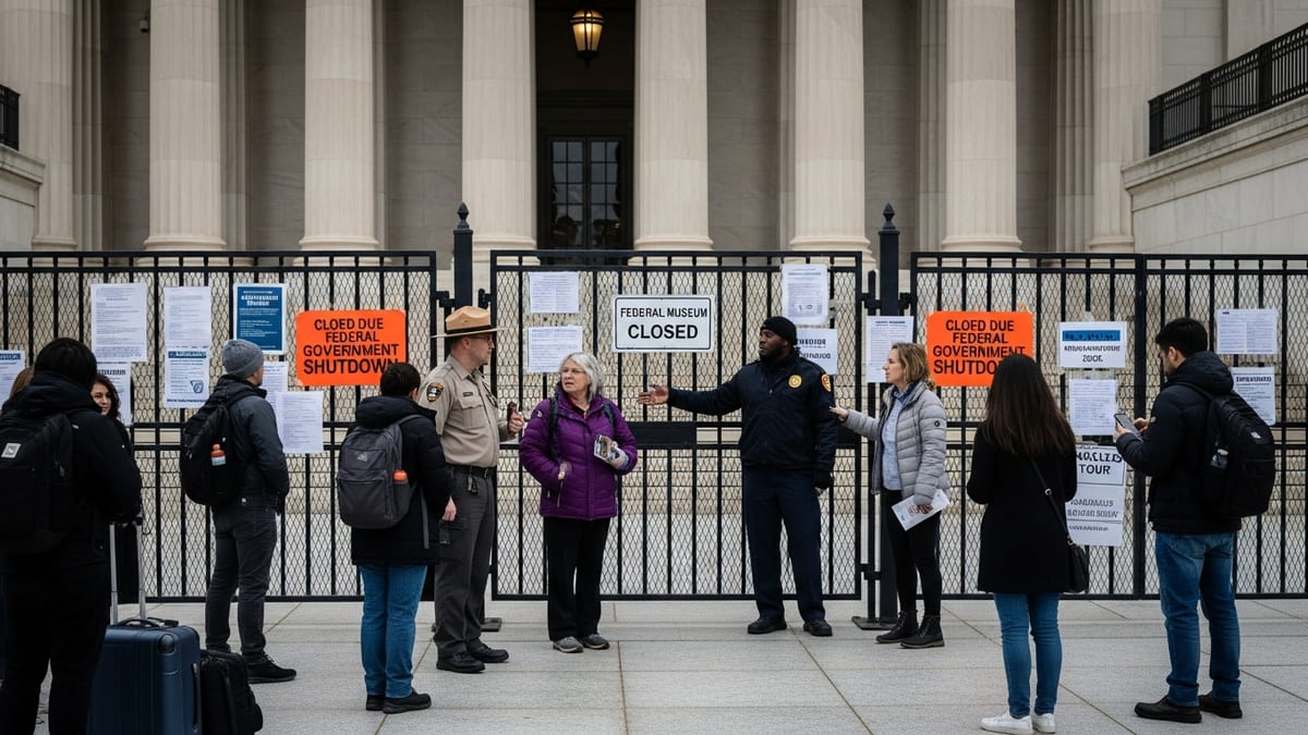 Record 43-Day Federal Shutdown Freezes U.S. Tourism From DC to National Parks