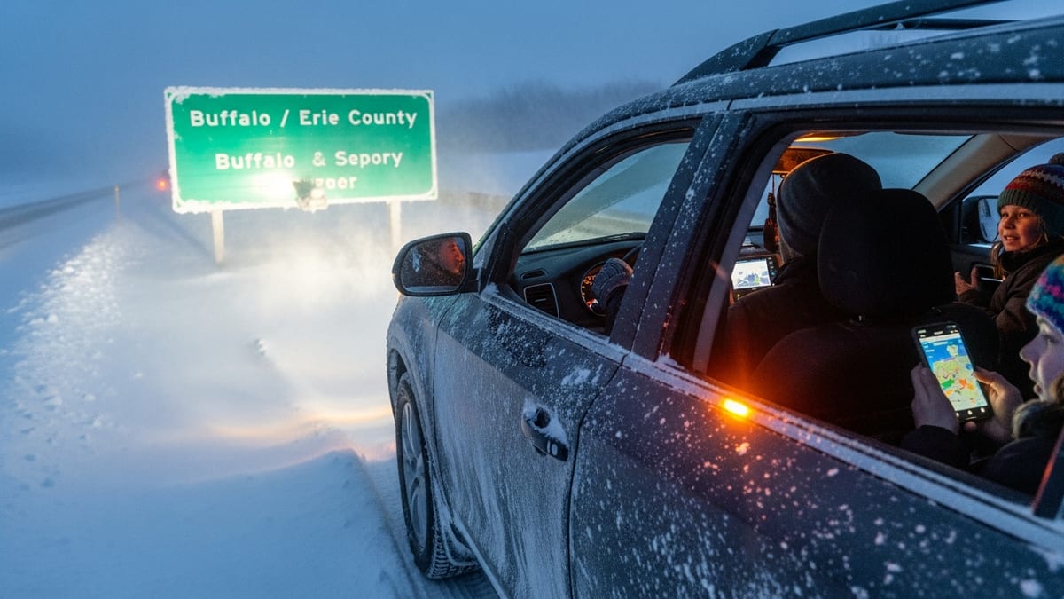 Lake-Effect Blizzard Disrupts Travel to Buffalo and Erie County Over MLK Weekend