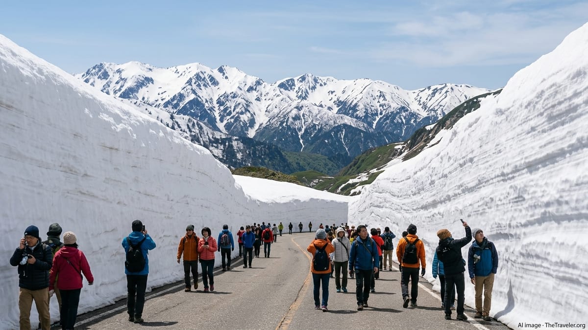 Spring in Toyama: Snow Walls, Temples and Scenic Escapes