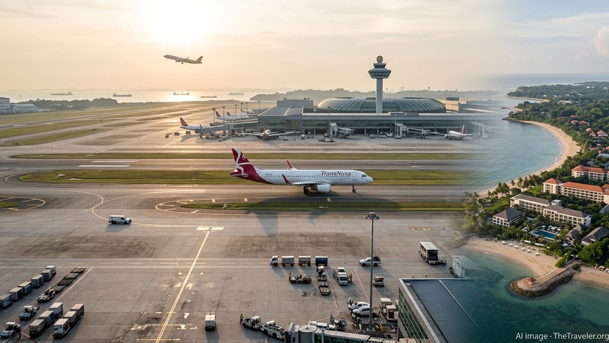 TransNusa Ramps Up Singapore–Indonesia Routes as Hotels Fill