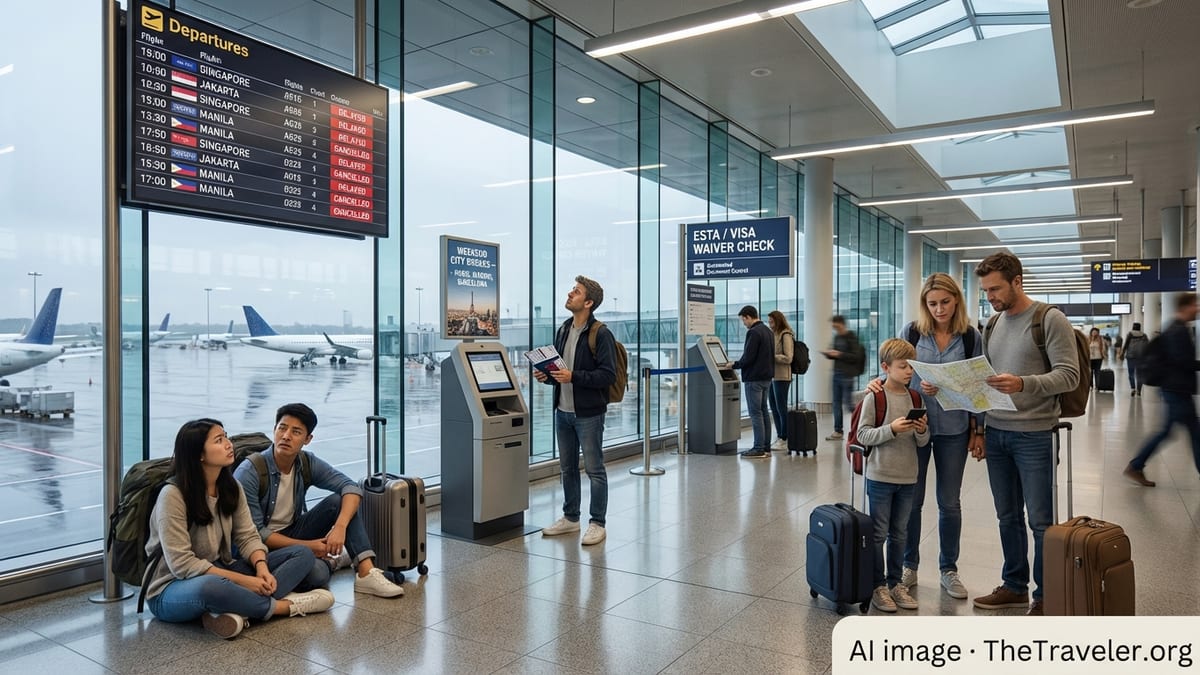 Travel Chaos 2026: ESTA Shock, Asian Delays, Europe’s Lure