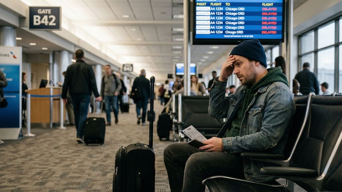 Travel Chaos at Phoenix Sky Harbor as 163 Flights Delayed