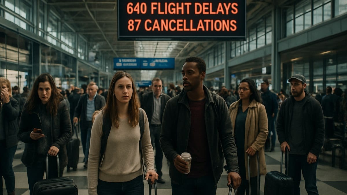 Travel Chaos Grips Chicago O’Hare With 640 Delays, 87 Cancellations