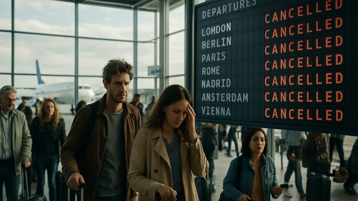 Travel Chaos in Europe as Airline Strikes Cancel 79 Flights