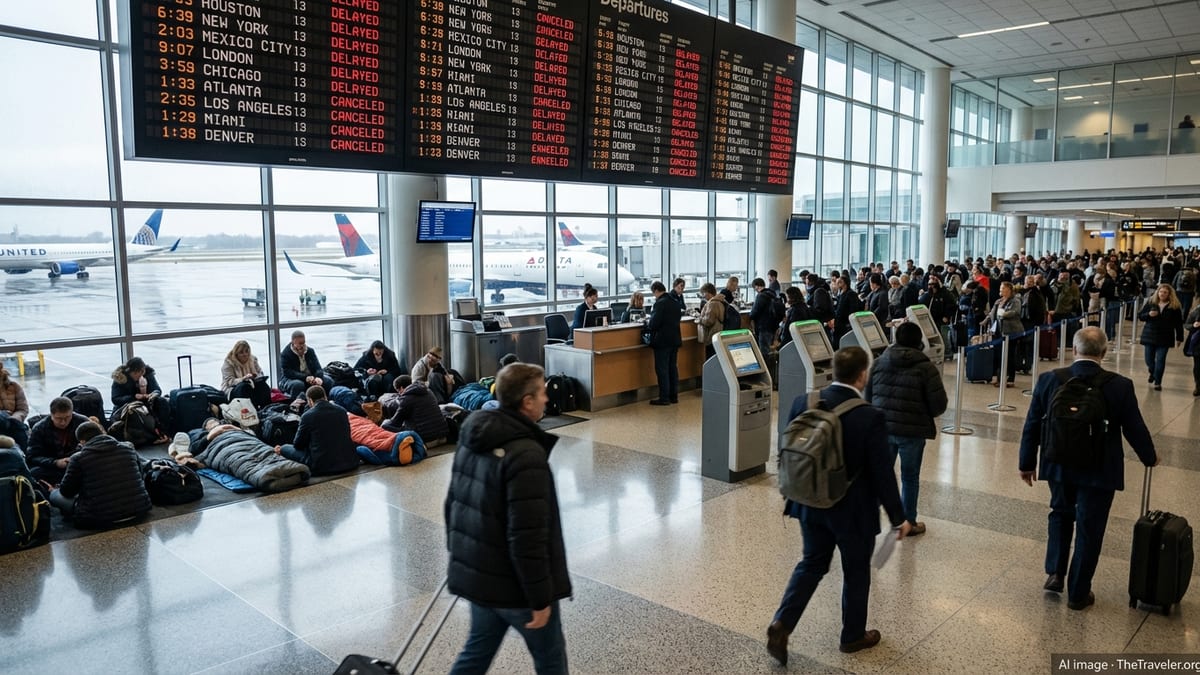 Storm and System Woes Trigger Fresh Wave of Flight Disruptions