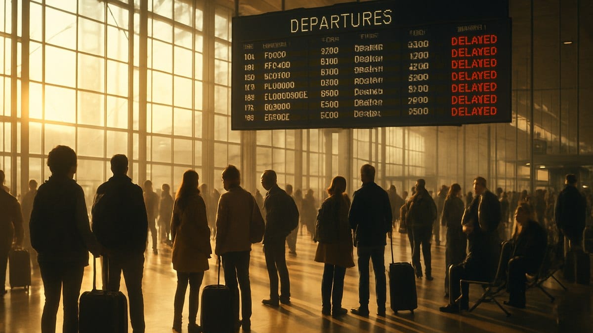 Travel Chaos at Phoenix Sky Harbor as 163 Flights Delayed