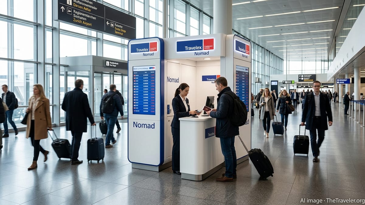 Travelex Unveils Nomad Mobile Store at Zurich Airport