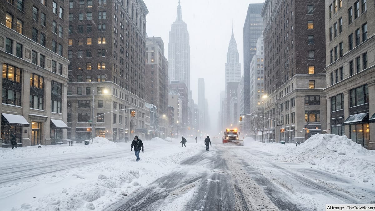 Tri-State Shutdown: NY, NJ Freeze Travel as 2026 Blizzard Hits