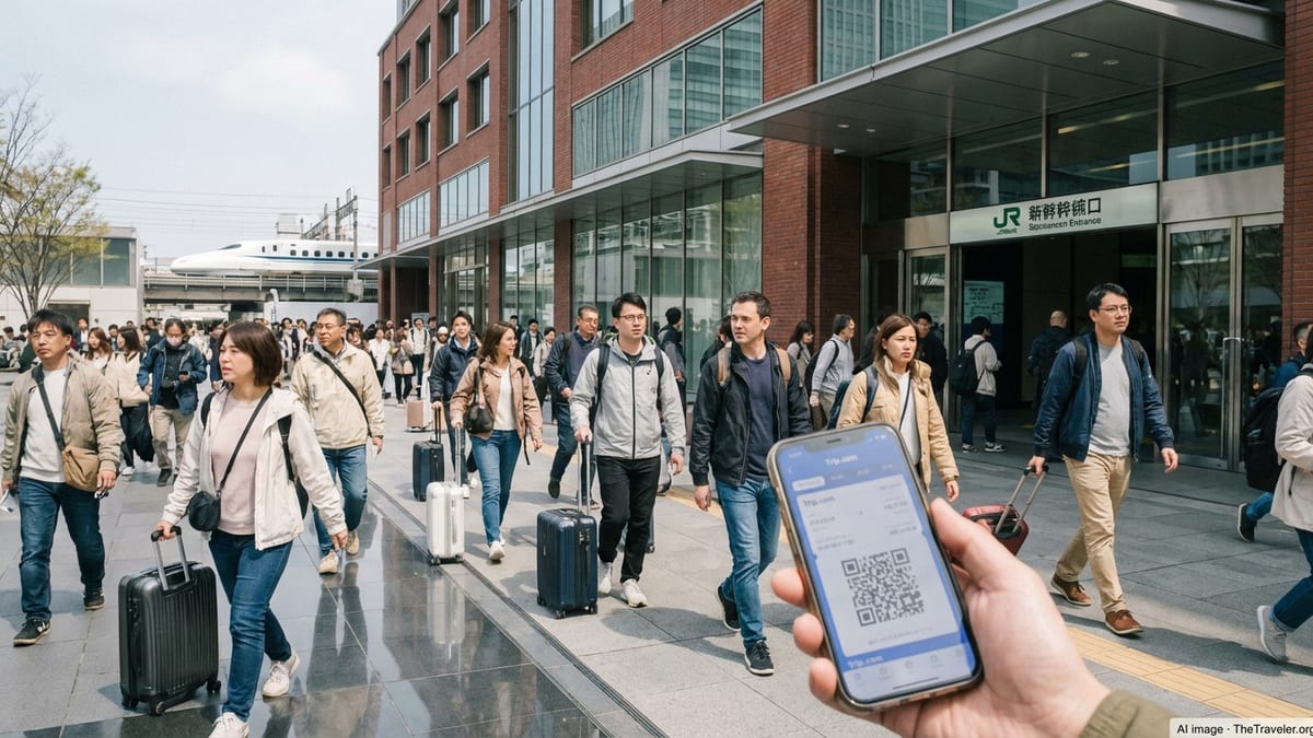 Trip.com and Japan Railways Simplify Shinkansen Booking