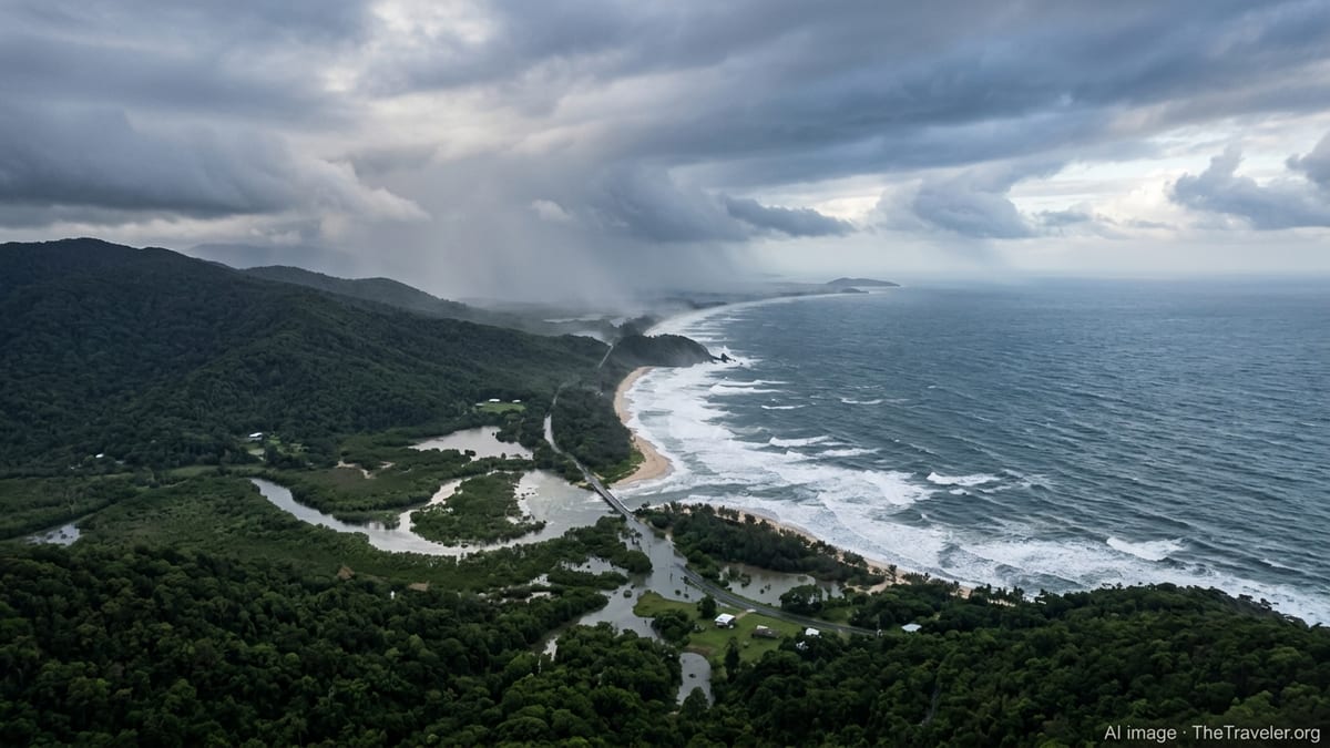 Tropical Cyclone Narelle Slams Far North Queensland Coast