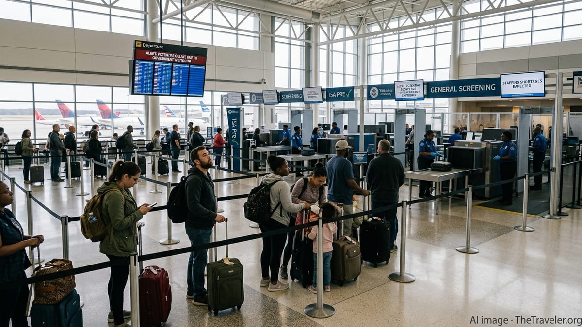 Trump Plans Executive Order to Pay TSA Agents Amid Shutdown