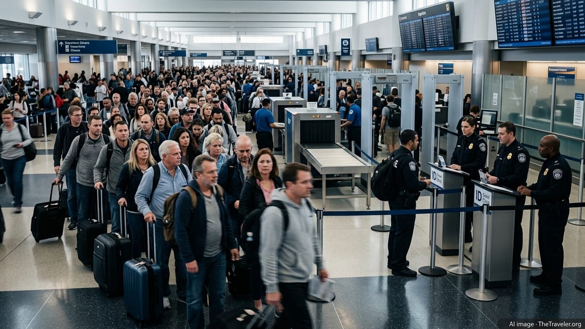ICE Deployment Deepens Airport Gridlock for U.S. Travelers