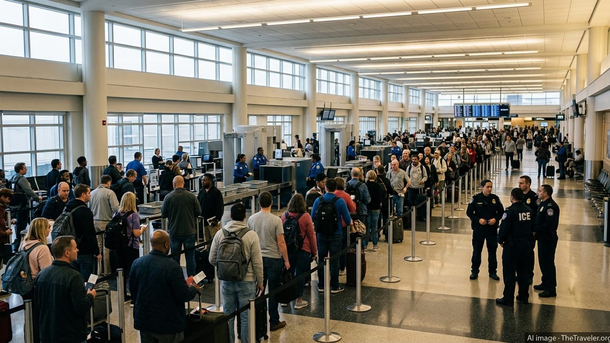 Trump’s ICE Airport Plan Confronts Legal and Security Risks