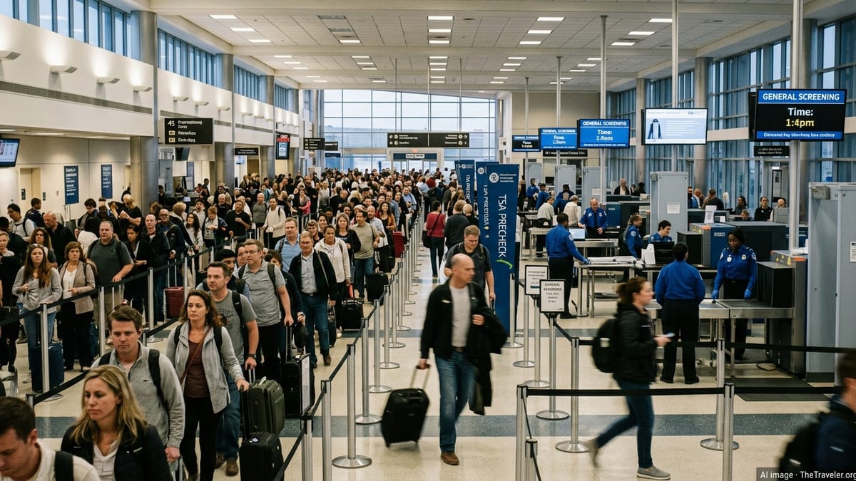 TSA Absenteeism Triggers Major Delays at Key U.S. Hubs