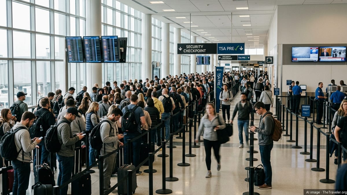 TSA Gridlock, Spain Strikes, Cyclone Risk: 8 Key Travel Alerts