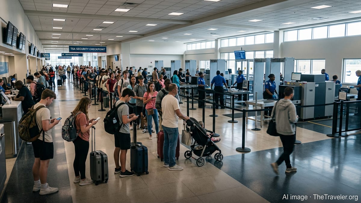 TSA Delays Surge at Jackson Airport Amid Shutdown