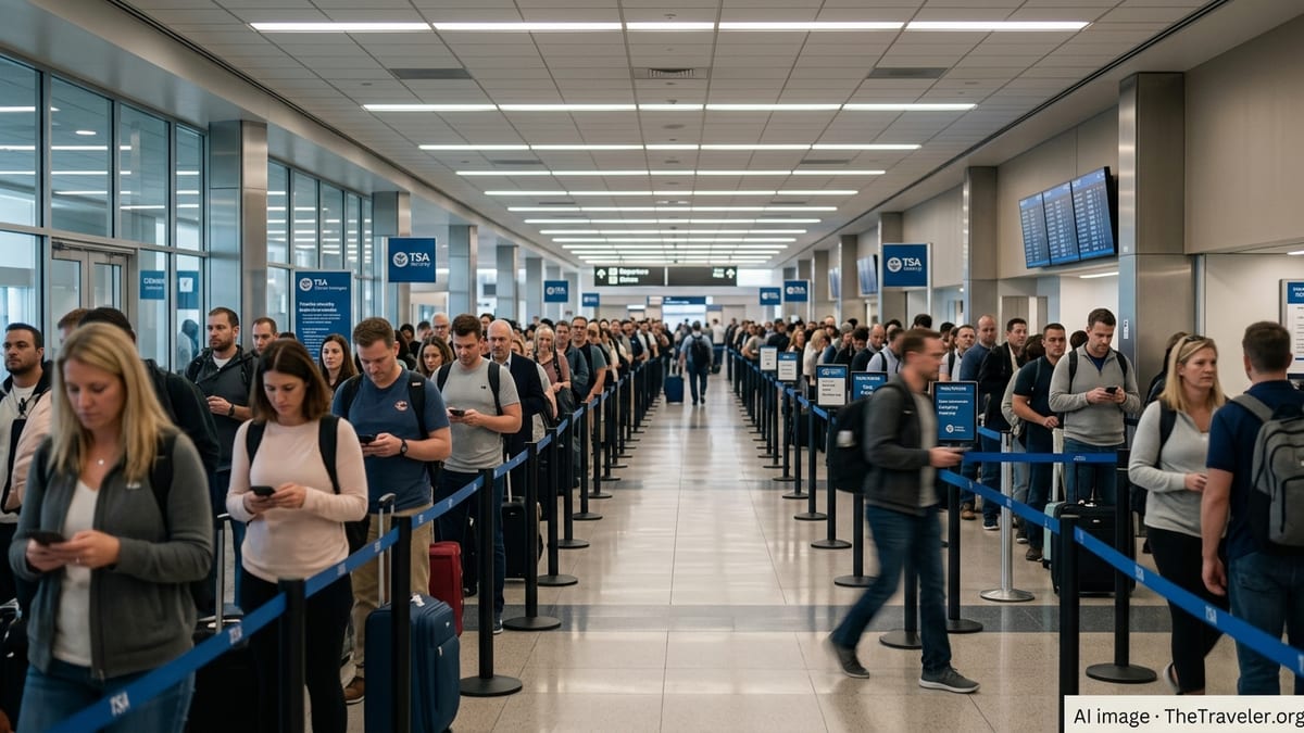Airlines Ease Rebooking Rules After TSA Delays Snarl Travel