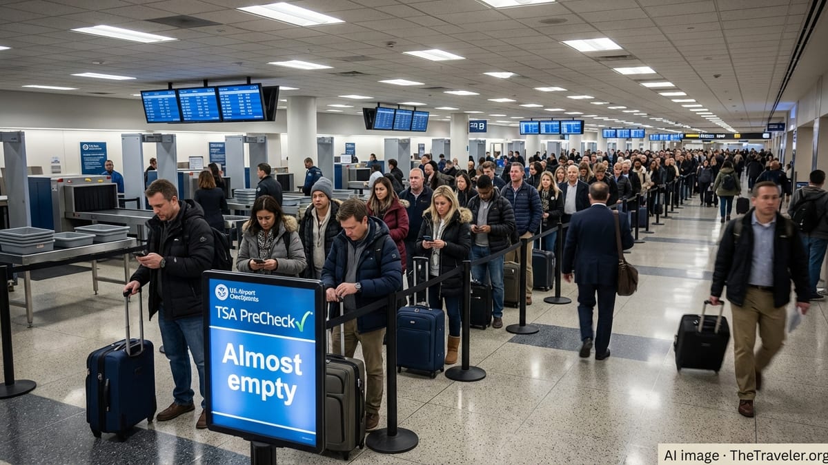 TSA PreCheck Confusion Deepens as Global Entry Stays Halted