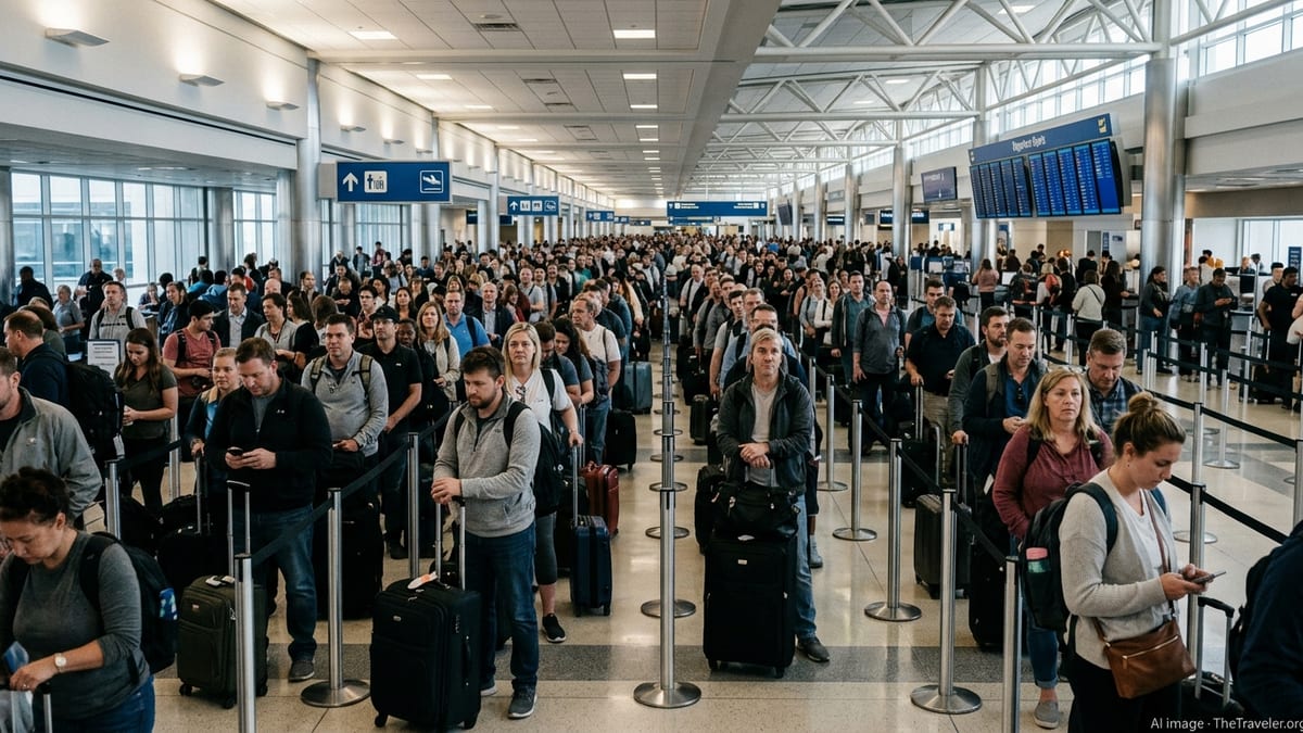 TSA Shutdown Turmoil Snarls US Airports, Delays Flights