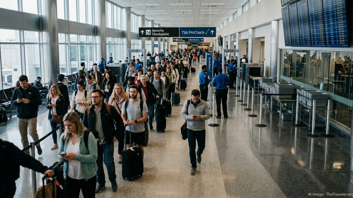 How the DHS Shutdown Is Disrupting TSA and US Airport Travel