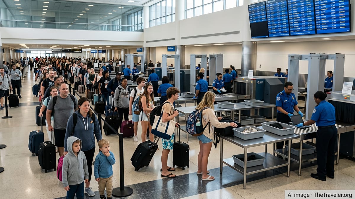 TSA Staff Shortages Snarl Spring Break 2026 Travel