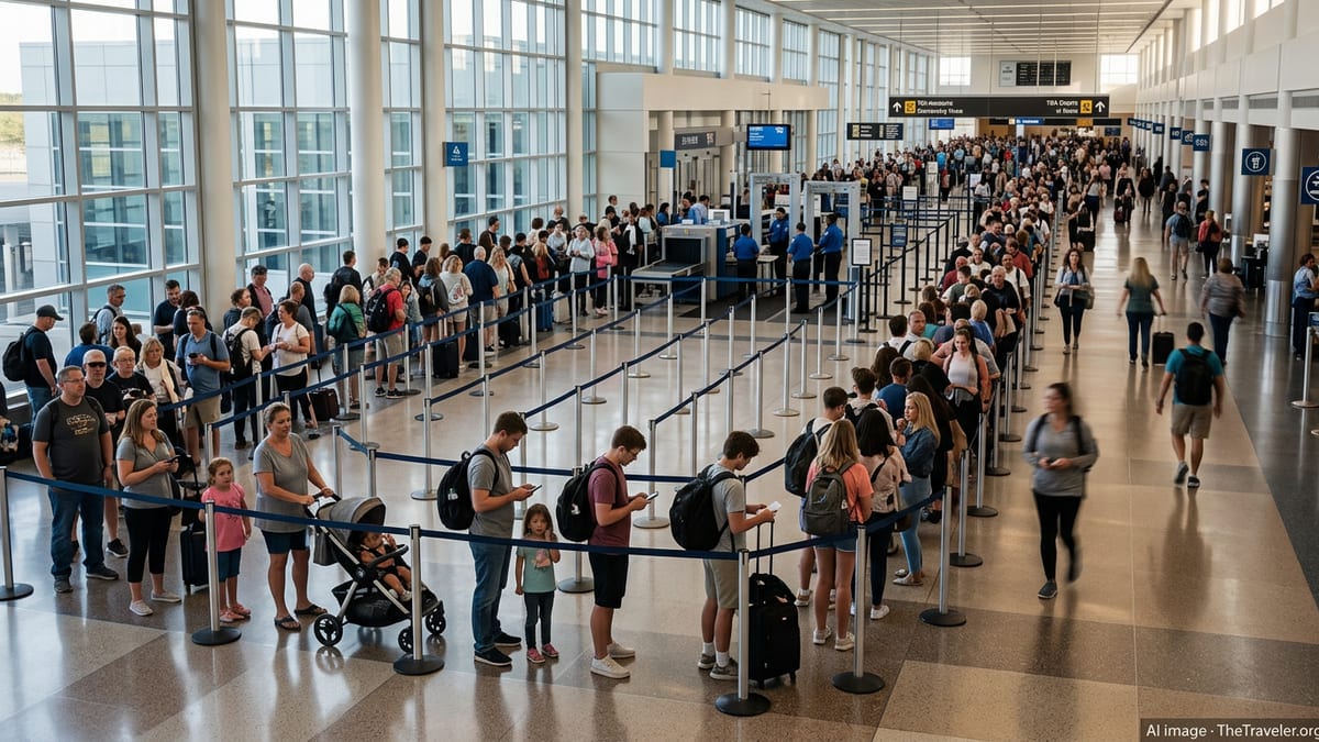 TSA Buckles as Record Spring Break Crowds Snarl U.S. Airports